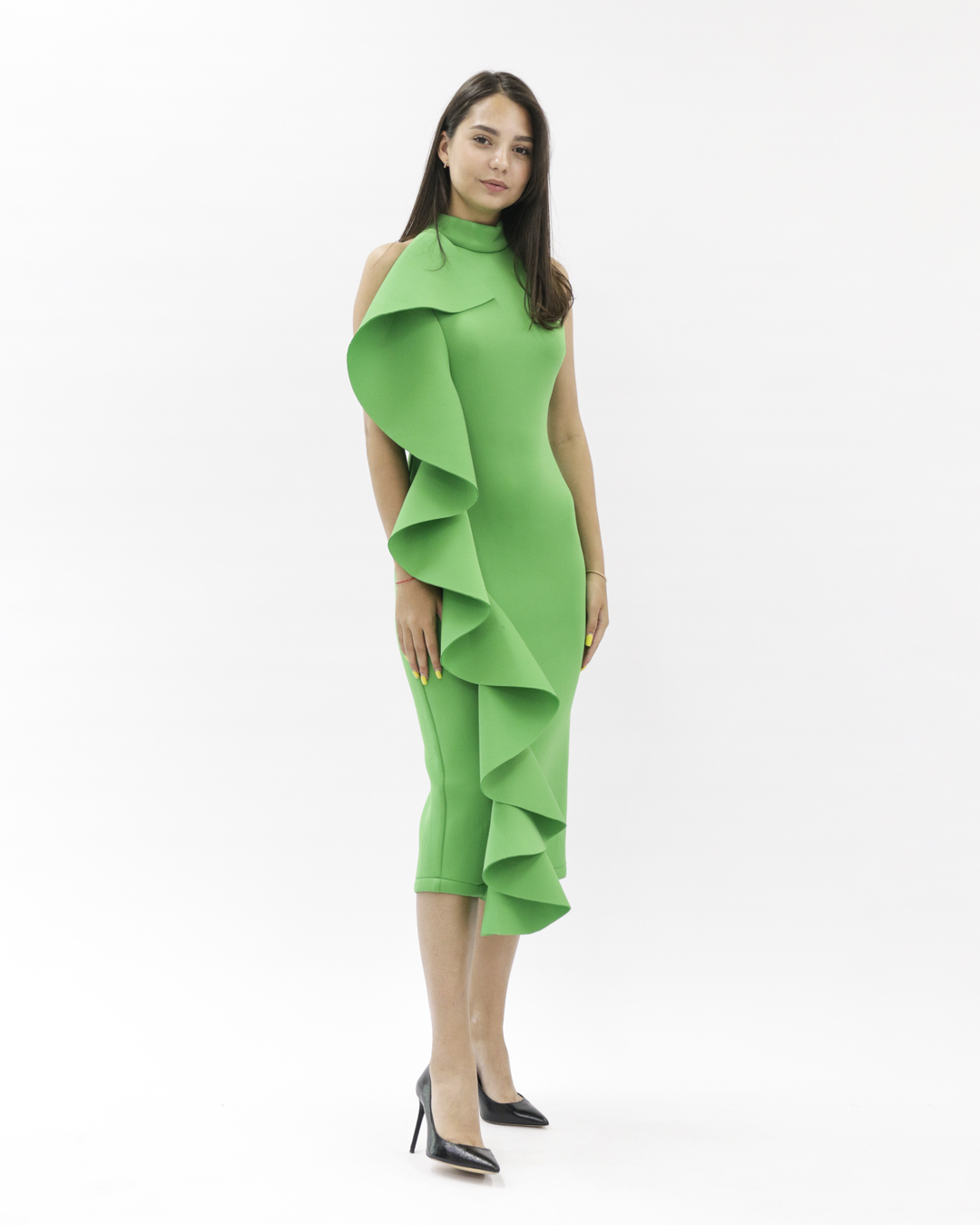 Платье «UM&H 21379948» зеленое