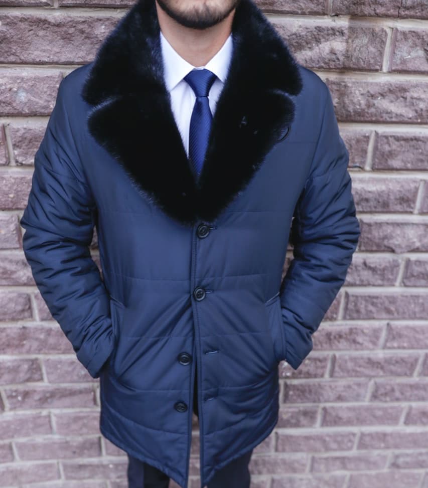 Куртка зимняя премиального качества из меха норки 