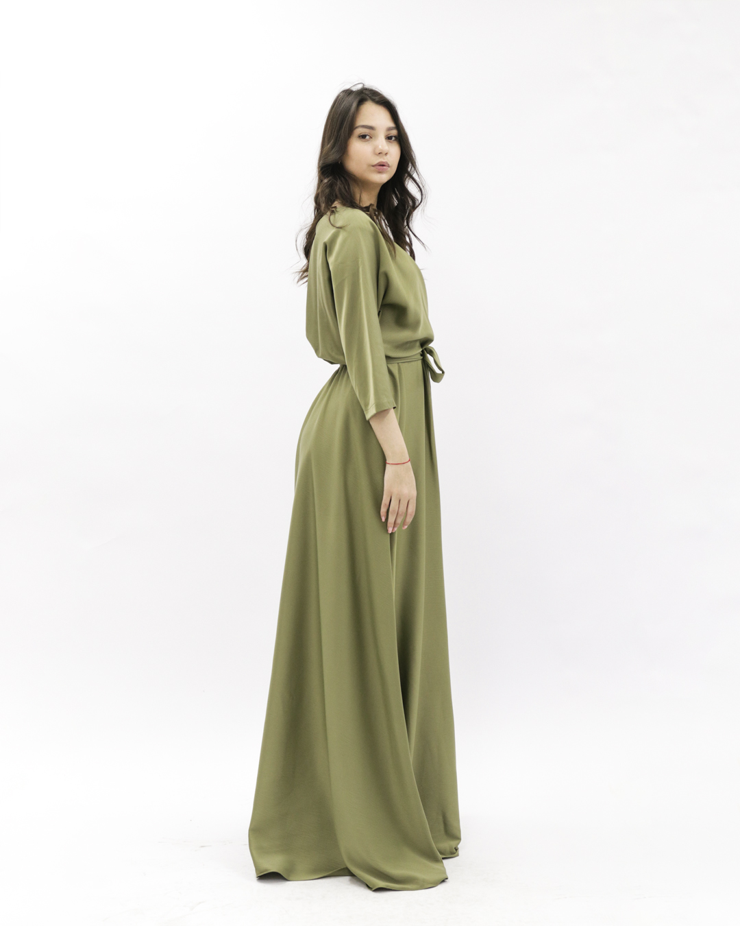 Платье «UM&H 58252188» оливковое