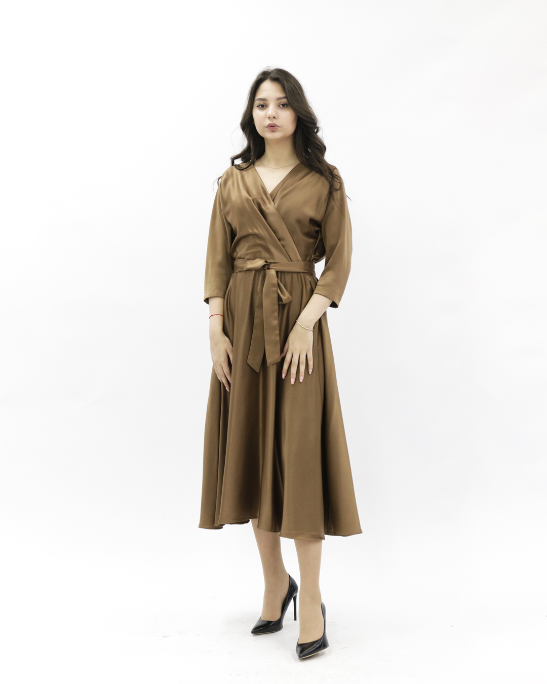 Платье «UM&H 24216722» коричневое