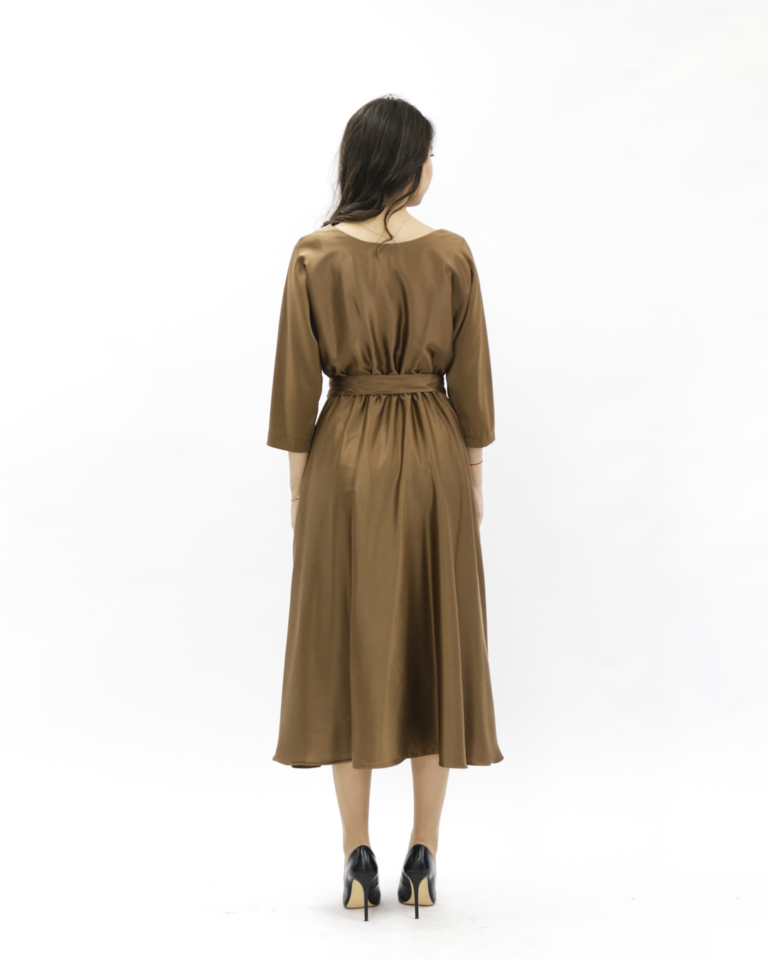 Платье «UM&H 24216722» коричневое