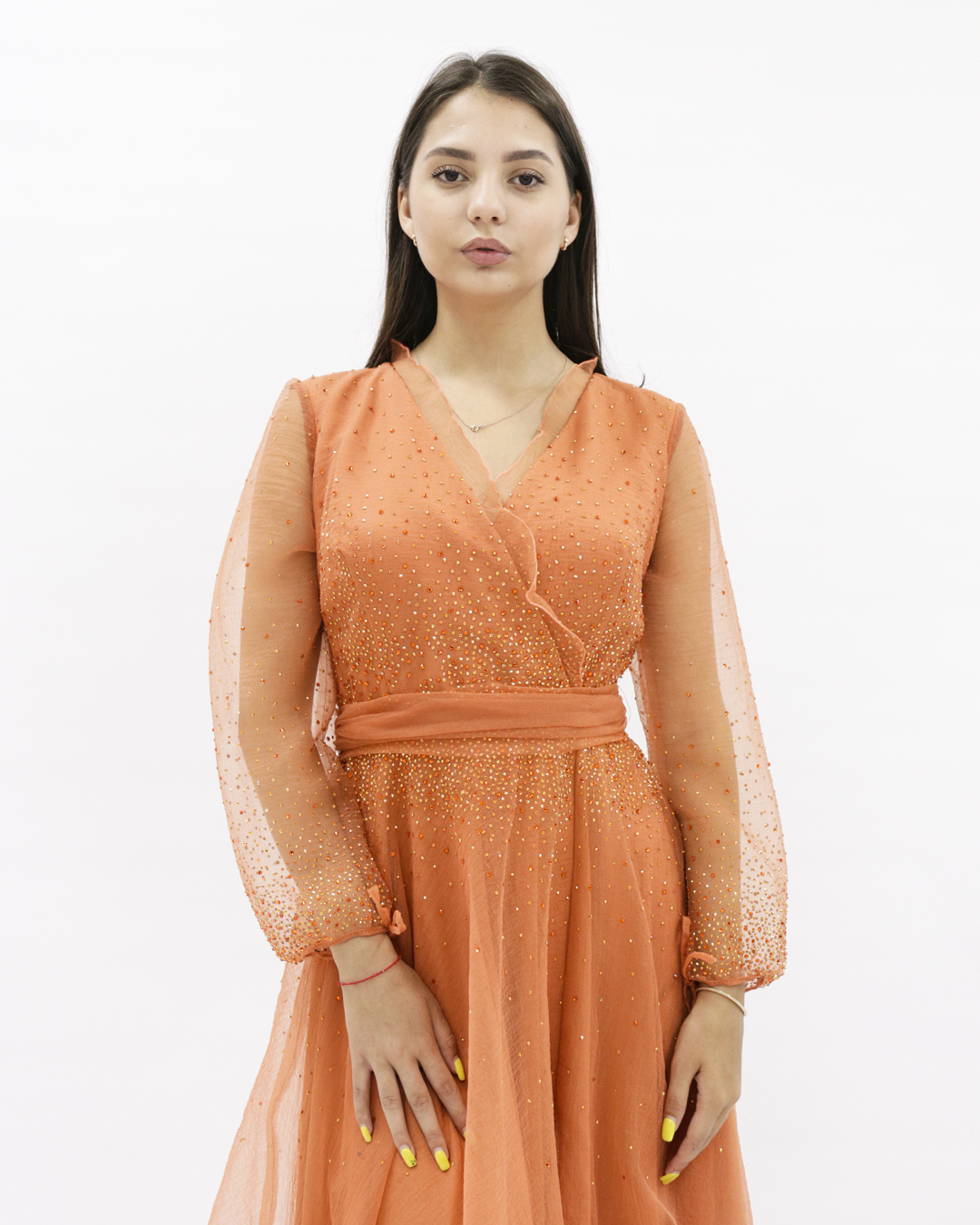 Платье «UM&H 101193572» оранжевый